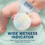 Pampers Pure Protection Newborn Diapers, 76 Count