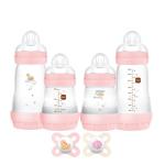 Newborn Essentials "Feed & Soothe" Set (6-Piece), Girl, Pink