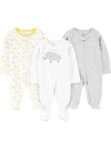 Carter's 3 Mos. Neutral Sleep & Plays Set