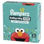 Pampers Size 6, 21 Count Diapers