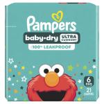 Pampers Size 6, 21 Count Diapers