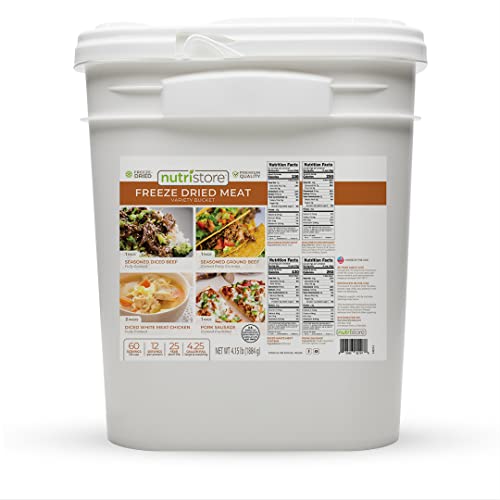 Premium Meat Variety Bucket for Emergency Preparedness