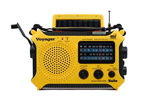 5-in-1 Emergency Solar Radio with Charger