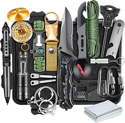 19-in-1 Emergency Survival Kit for Men