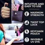 Compact FIGHTSENSE Self Defense Pepper Spray - Maximum Strength
