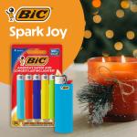 BIC Classic Lighter 5-Pack, Assorted Colors
