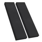 Black Soundproof Acoustic Panels - Office, Studio, Home