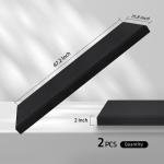 Black Soundproof Acoustic Panels - Office, Studio, Home