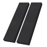 Black Fiberglass Acoustic Panels for Studios, Offices, Home