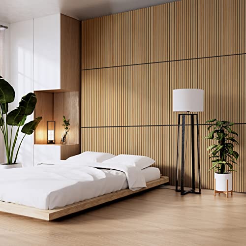 Soundproof Oak Wood Wall Panels - 2 PCS