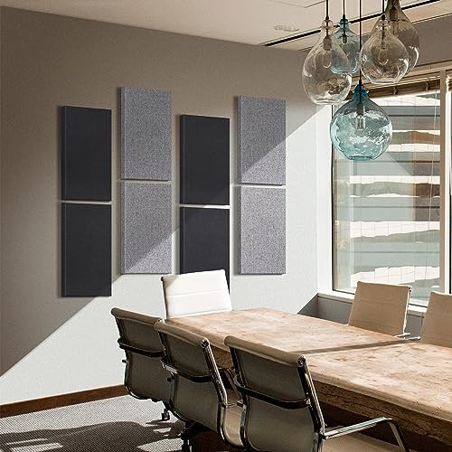 UMIACOUSTICS Fiberglass Soundproof Acoustic Panels (Heather)