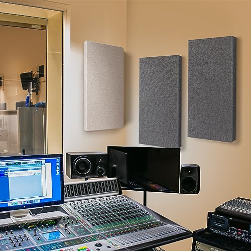 UMIACOUSTICS Fiberglass Soundproof Acoustic Panels (Heather)