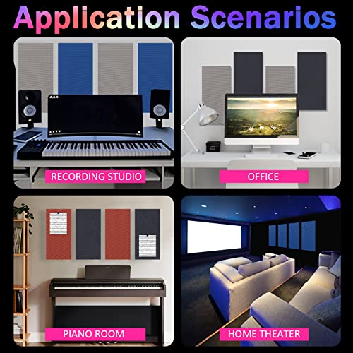 BOBOBIER Art Acoustic Panel, 2 Pack - Studio/Office