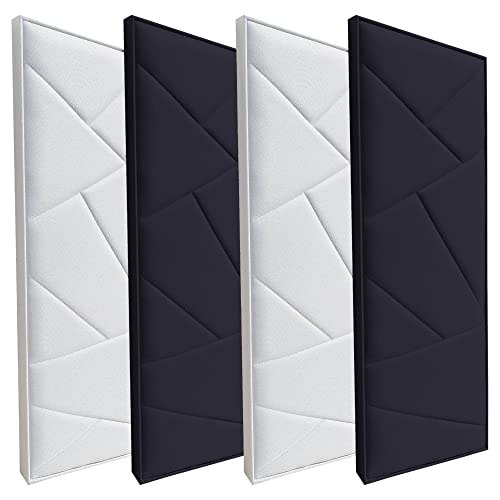 Black Soundproof Acoustic Panel - Sublime, 2-inch Thickness