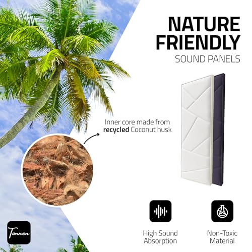 Black Soundproof Acoustic Panel - Sublime, 2-inch Thickness