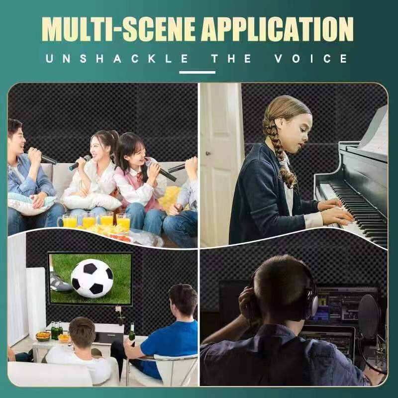 Acoustic Foam Panels - High Density, Studio-Quality