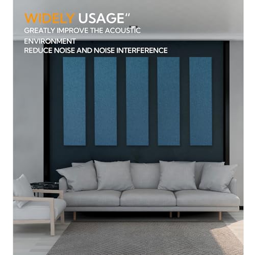 2-Pack Fabric Acoustic Panels for Soundproofing