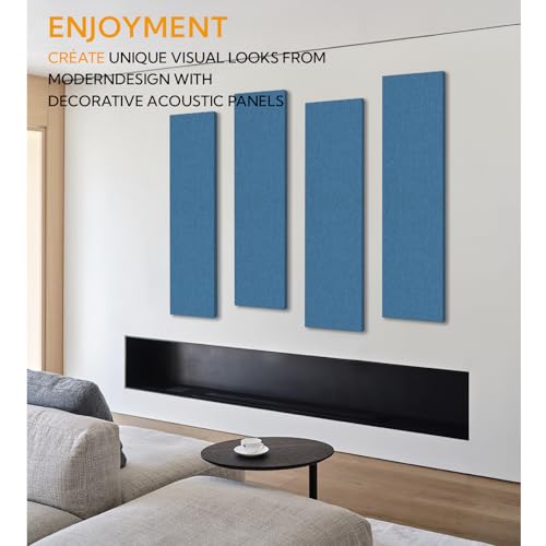2-Pack Fabric Acoustic Panels for Soundproofing