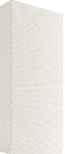 Soundproof White Acoustical Panel - High Absorption - Fiberglass Core – Minimal Design