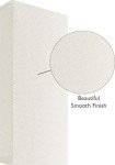 Soundproof White Acoustical Panel - High Absorption - Fiberglass Core – Minimal Design