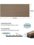 Luxury Walnut 3D Wood Panels | Soundproof Interior Décor