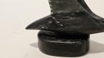 Hand Carved Inuit Goose Soapstone Sculpture