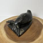 Handmade Inuit Stone Carved Seal Figure