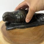 Handmade Inuit Stone Carved Seal Figure