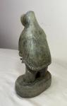 Hand Carved Soapstone Inuit Dimu Eskimo Sculpture