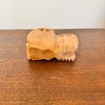 Vintage Soapstone Owl Figurines - Folk Art Decor