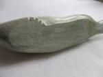 Inuit Seal Green Stone Rock Sculpture Art
