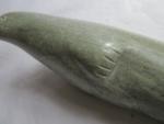 Inuit Seal Green Stone Rock Sculpture Art