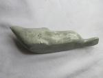 Inuit Seal Green Stone Rock Sculpture Art