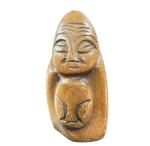 Hand Carved Stone Tribal Figurine Sculpture 4