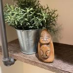 Hand Carved Stone Tribal Figurine Sculpture 4