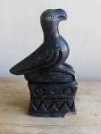 Handmade Inuit Soapstone Eagle Bird Carving