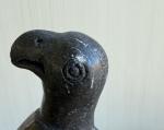 Handmade Inuit Soapstone Eagle Bird Carving