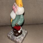 Intricately Painted Carved Folk Art Figure