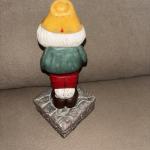 Intricately Painted Carved Folk Art Figure