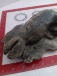 8" Inuit Soapstone Seal Sculpture