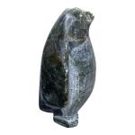 Koyuk Signed Soapstone Penguin Sculpture Art