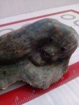 8" Inuit Soapstone Seal Sculpture