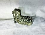 Inuit Serpentine Walrus Art Carving