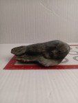 8" Inuit Soapstone Seal Sculpture