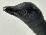 Hand Carved Inuit Soapstone Loon Art Piece