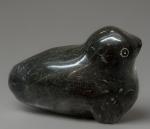 Soapstone Seal Carving with Etched Face