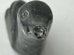 Hand Carved Inuit Soapstone Loon Art Piece