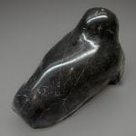 Soapstone Seal Carving with Etched Face