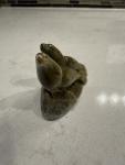 Signed 2” Seal Soapstone Inuit Carving