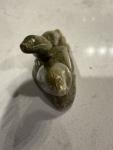Signed 2” Seal Soapstone Inuit Carving